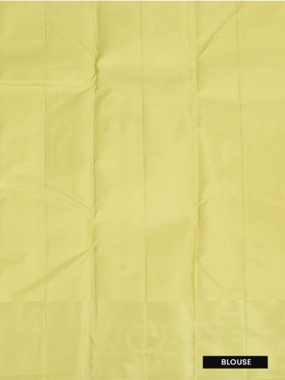 Vivaha Pure Silk Floral Jaal with Geometric Brocade Pallu Saree