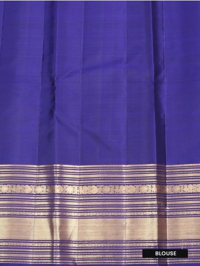 Vivaha Pure Silk Zari Butta with Contrast Zari Border Saree