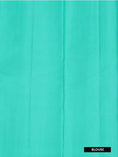 Gracecharm Pure Soft Silk Zari Micro Check with Paisley Floral Jaal Pallu Saree