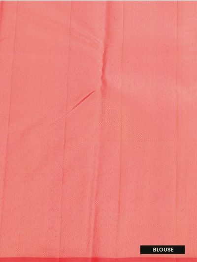 Vivaha Kanchipuram Pure Silk Diamond Brocade with Floral Jaal Border Saree