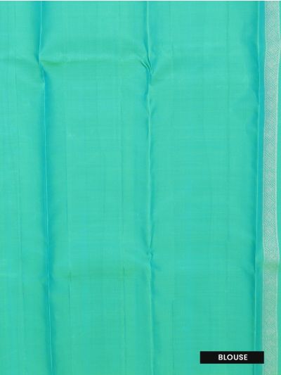 Gracecharm Pure Soft Silk Geometric Basket Weave with Diamond Lattice Pallu Saree