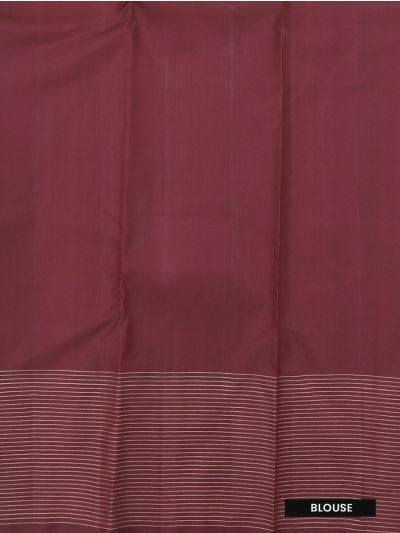 Gracecharm Pure Soft Silk Diamond Butta with Diamond Lattice Brocade Pallu Saree