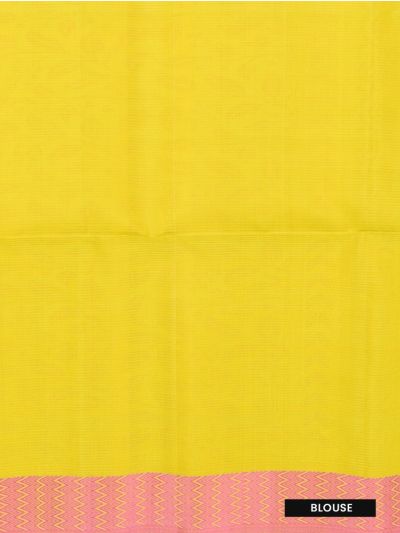 Gracecharm Pure Soft Silk Floral Butta with Leaf Jaal Pallu Saree