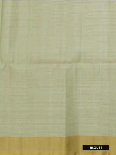 Gracecharm Pure Soft Silk Floral Butta with Chevron Pallu Saree