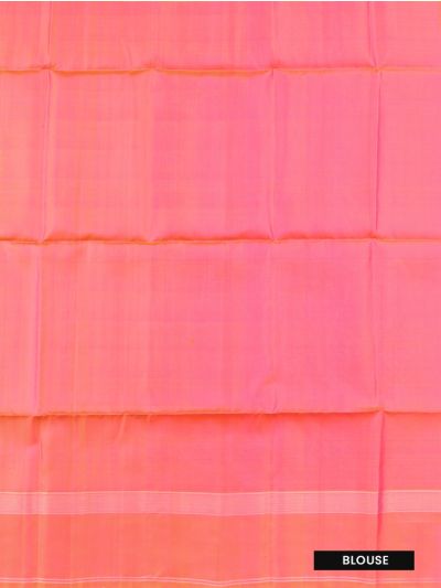 Gracecharm Pure Soft Silk Dotted Stripe with Floral Jaal Pallu Saree