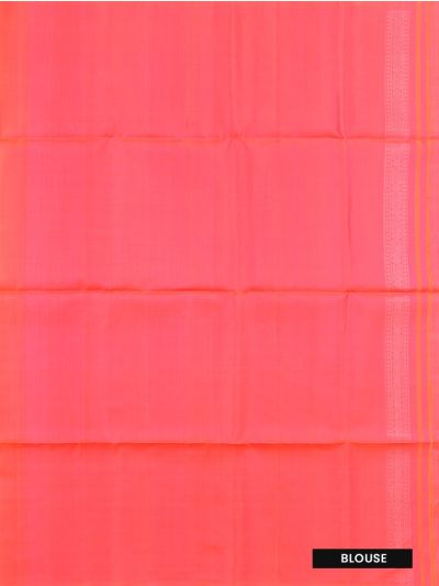 Gracecharm Pure Soft Silk Feather Butta with Leaf Jaal Pallu Saree