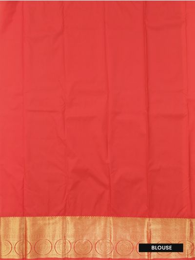 Gracecharm Gift Art Silk Line Butta with Geometric Brocade Pallu Saree