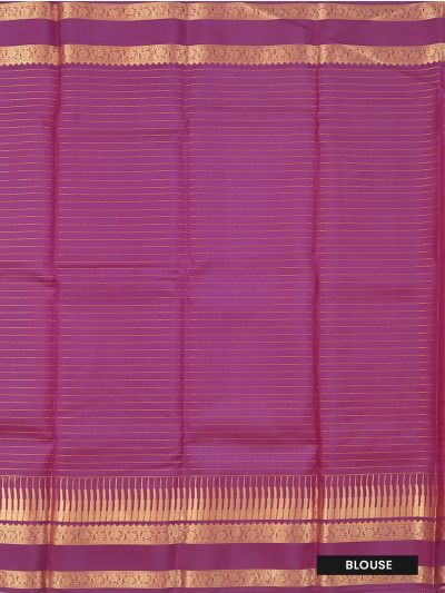 Gracecharm Silk Zari Check with Paisley Motif and Diamond Lattice Pallu Saree