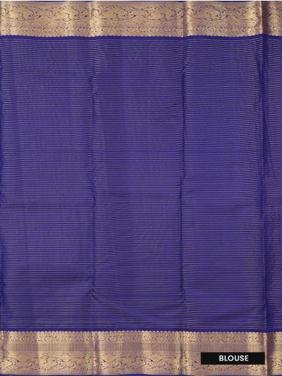 Gracecharm Pure Silk Zari Check Tree Butta with Paisley Jaal Pallu Saree