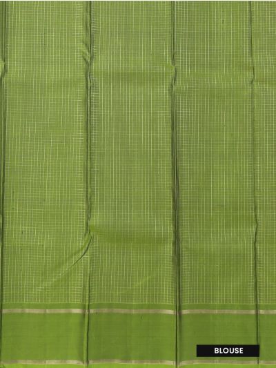 Vivaha Arani Pure Silk Check Butta with Diamond Brocade Pallu Saree