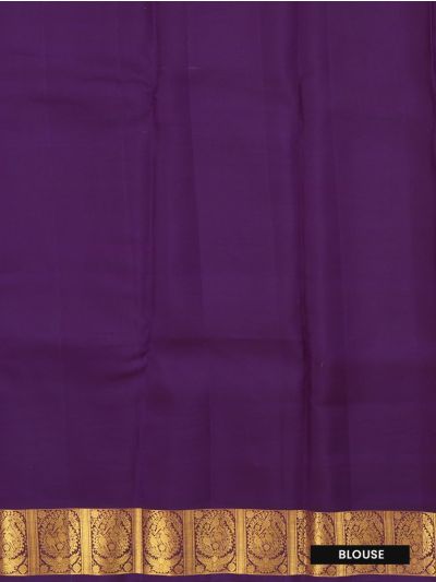 Vivaha Pure Silk Butta with Geometric Brocade Pallu Saree