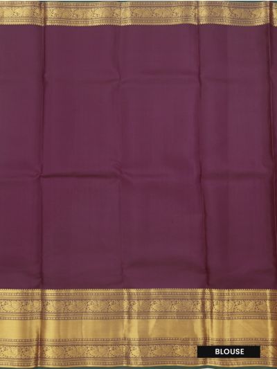 Vivaha Pure Silk Round Medallion Butta with Diamond Lattice Brocade Pallu Saree