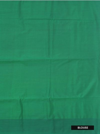 Gracecharm Art Soft Silk Lotus Butta with Diagonal Brocade Pallu Saree