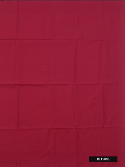 Gracecharm Art Soft Silk Swirl Floral Butta with Chevron Pallu Saree