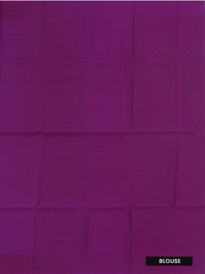 Gracecharm Art Soft Silk Ornamental Diamond Butta with Chevron Pallu Saree