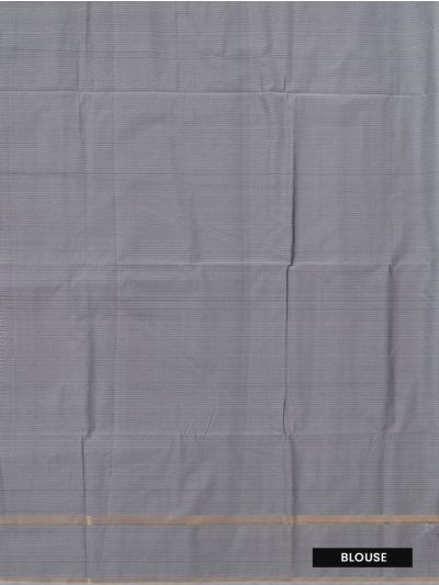 Gracecharm Art Soft Silk Ornamental Butta with Diagonal Brocade Pallu Saree