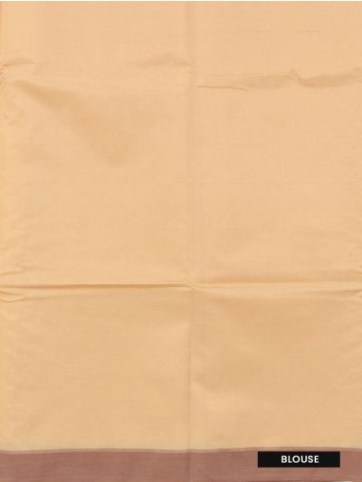 Kanmanie Silk Cotton Butta with 3 Inch Asthiri Border Saree