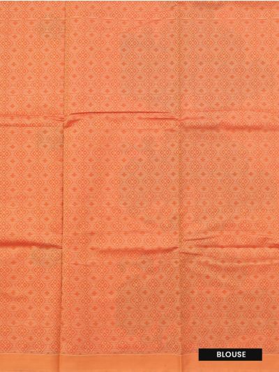 Kanmanie Cotton Floral Butta with 2 Inch Asthiri Border Saree