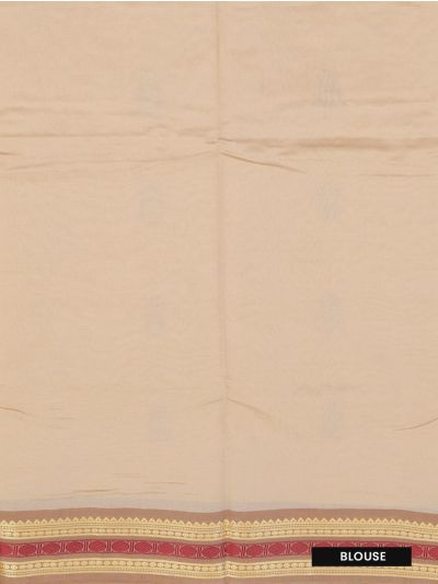 Kanmanie Silk Cotton Butta with 5 Inch Traditional Border Saree