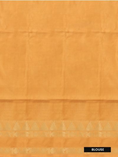 Kanmanie Vazhainaar Pattu Butta with Contrast Butta Pallu Saree