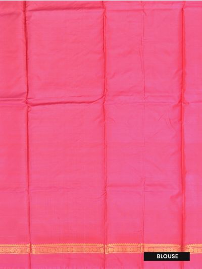 Kanmanie Vazhainaar Pattu Butta with Contrast Butta Pallu Saree
