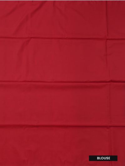 Kanmanie Softy Silk Triple Circle Butta with Geometric Pallu Saree