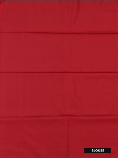 Kanmanie Softy Silk Three Round Butta with Contrast Pallu Saree