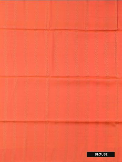 Kanmanie Softy Silk Pink Butta with Contrast Pallu Saree