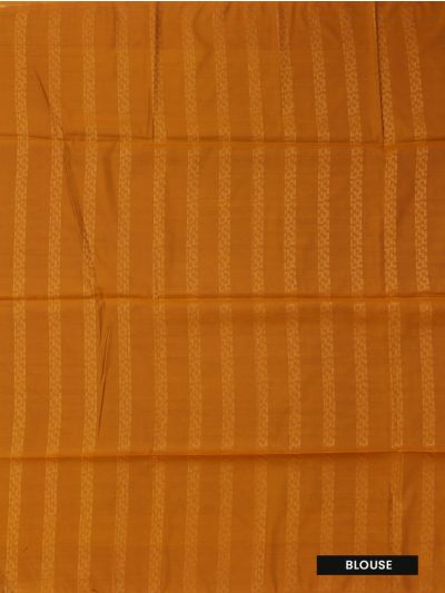 Kanmanie Softy Silk Geometric Butta with Contrast Pallu Saree