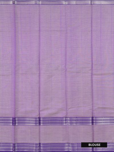 Gracecharm Elegant Chirala Gadwal Cotton Olive Green Checked Design with Border Saree