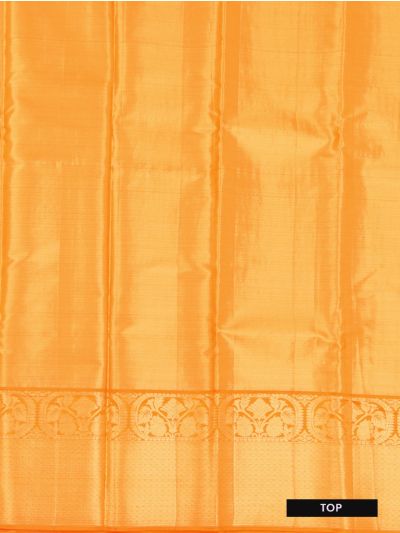 Kanmanie Emerald Glow Pure Silk Floral Jaal Brocade Pattu Pavadai Material