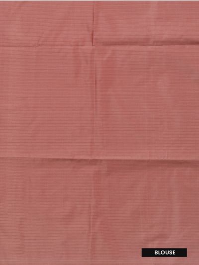 Gracecharm Art Soft Silk Earthy Brown Floral Butta with Diagonal Geometric Pallu wow Saree