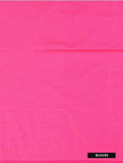 Gracecharm Art Soft Silk pink Floral Butta with Diagonal Geometric Pallu wow Saree