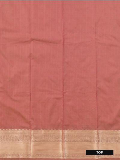 Gracecharm Emerald Glow Mandarin Orange Art Silk Girls Pavadai Dhavani Material Set