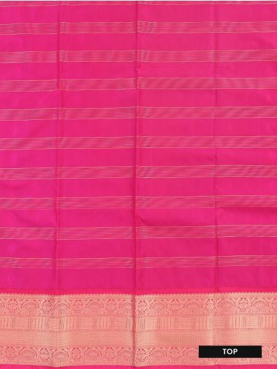 Gracecharm Emerald Glow dark maroon Art Silk Girls Pavadai Dhavani Material Set