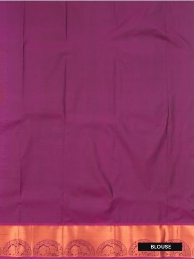 Gracecharm Olive Green Gift Art Silk Floral Jacquard with Geometric Pallu Saree