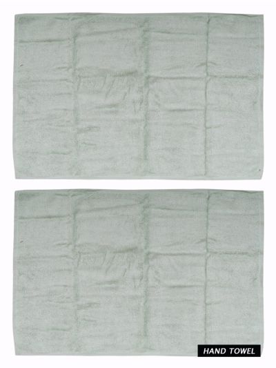 Doctor Towels Sage Green Banana Terry Hand Towel - Pack of 2