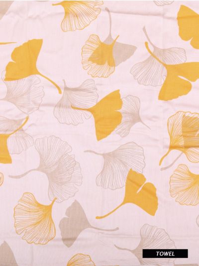 Doctor Towels Gingko Garden Bamboo Designer Bath Towel