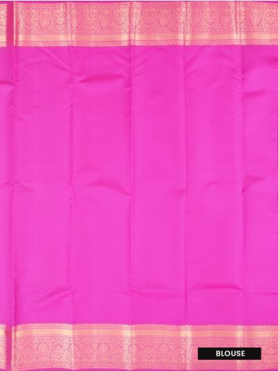 Gracecharm Tissue Silk woven floral and leafy Jaal Zari Butta with Diagonal Stripe Pallu Saree