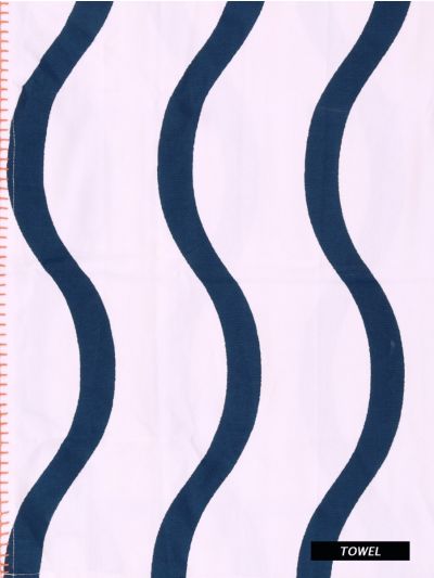 Doctor Towels Twilight Wave Bamboo Bath Towel