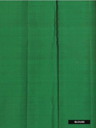 Vivaha Arani Pure Silk Zari Stripe Medallion Butta with Annapakshi Pallu Saree