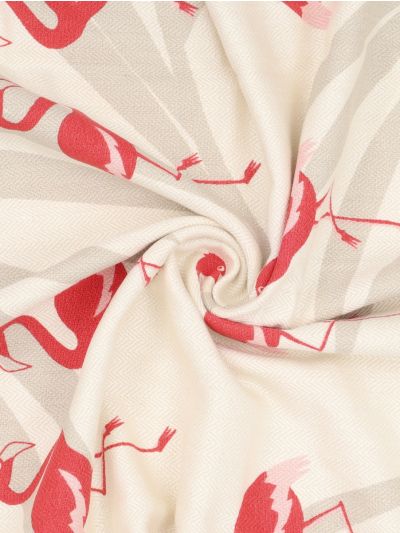Doctor Towels Tropical Flamingo Bamboo Bath Towel