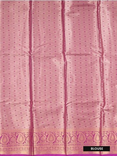 Gracecharm Gift Art Silk Floral Creeper Jaal with Paisley Border Saree