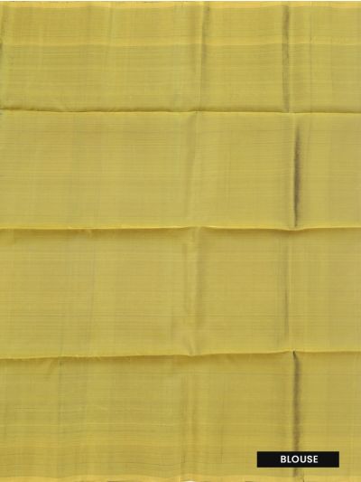 Gracecharm Soft Silk Annapakshi and Floral Butta with Leaf Motif Pallu Saree
