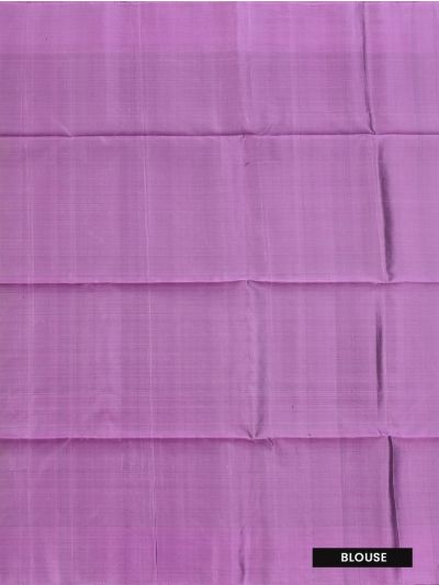 Gracecharm Soft Silk Leaf Butta with Stripes and Arrowhead Leaf Pallu Saree