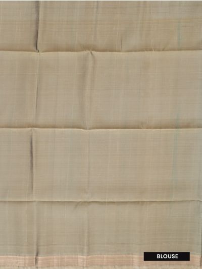 Gracecharm Soft Silk Small Butta with Geometric Square Pallu Saree