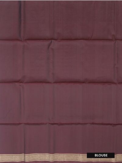 Gracecharm Soft Silk Peacock Butta with Diamond Lattice Pallu Saree