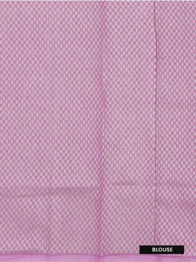 Gracecharm Kora Silk Cotton Window Check Butta Saree