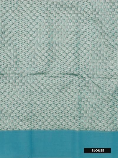 Gracecharm Kora Silk Cotton Window Check Butta with Diamond Jaal Pallu Saree