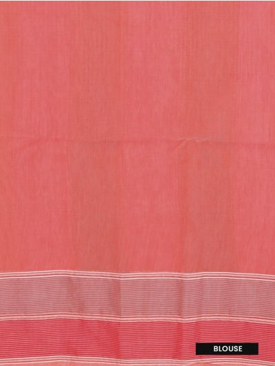 Gracecharm Silk Cotton Butta with Chevron Pallu Saree